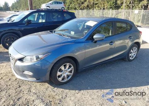 2016 Mazda Mazda3 I Sport из США, поврежденный, VIN 3MZBM1J74GM295171